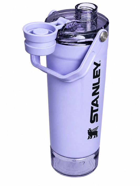 20oz Stainless Steel Shaker Bottle – Lavender| Perfect for Gym & Workouts
