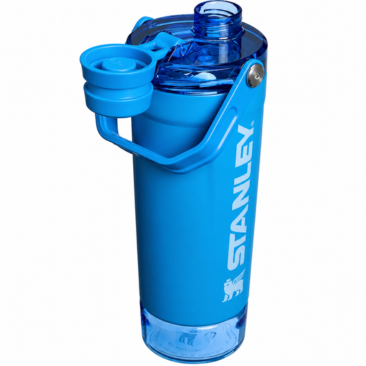 20oz Stainless Steel Shaker Bottle – Blue | Perfect for Gym & Workouts