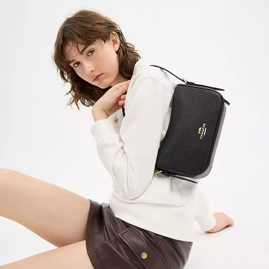 COACH ANDREA SHOUDER BAG WITH BOX 5303