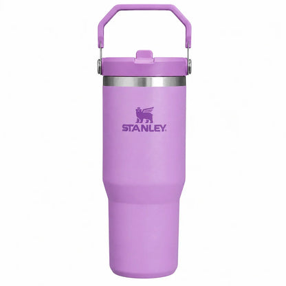 40oz Purple Stainless Steel Insulated Tumbler with Straw