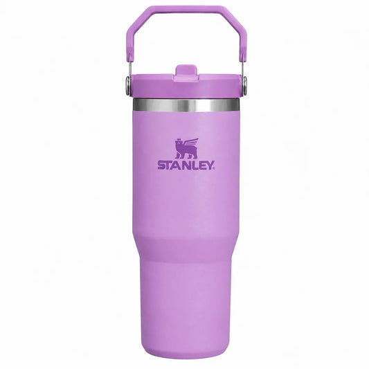 40oz Purple Stainless Steel Insulated Tumbler with Straw