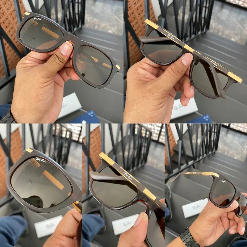 RAYBAN 4726 GOLD BROWN (PURE GLASS)