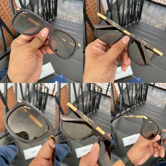RAYBAN 4726 GOLD BROWN (PURE GLASS)