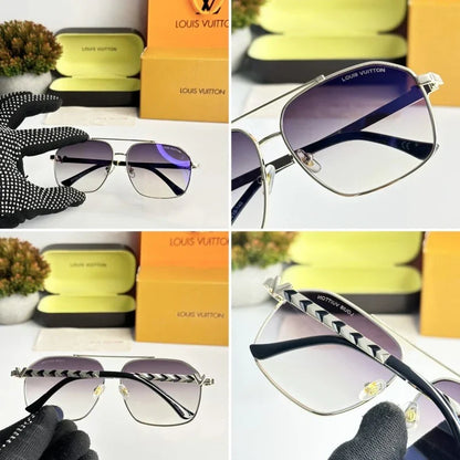 Louis Vuitton 1224 Gold Blue Revo