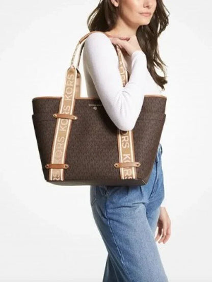 Michael Kors Maeve Large Tote Bag( Dust Bag Sling Belt) 426