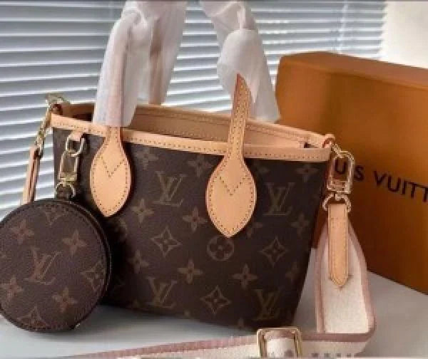 LOUIS VUITTON SMALL NEVERFULL POCHETTE EDITION WITH BOX 1009