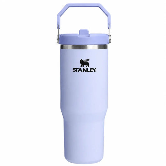 40oz Blue Stainless Steel Insulated Tumbler with Straw