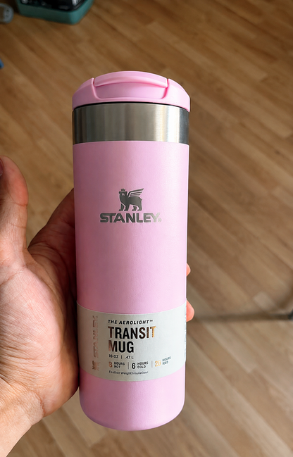 Premium 470ml Insulated Stainless Steel Travel Mug | Flip Lid