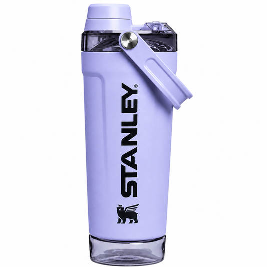 20oz Stainless Steel Shaker Bottle – Lavender| Perfect for Gym & Workouts