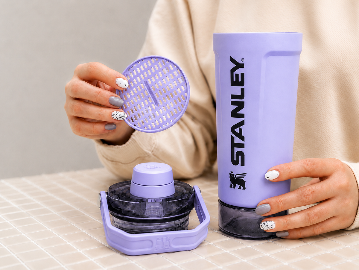 Stanley 20oz Activate Shaker Bottle – Lavender | Perfect for Gym & Workouts