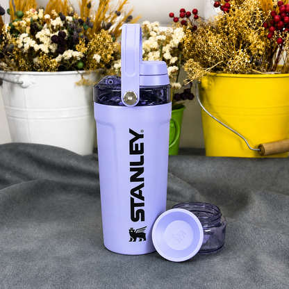 Stanley 20oz Activate Shaker Bottle – Lavender | Perfect for Gym & Workouts