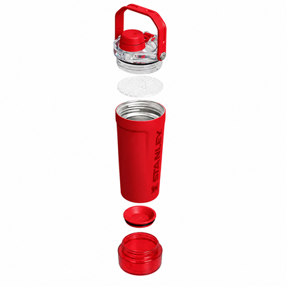 Stanley 20oz Activate Shaker Bottle – Red | Perfect for Gym & Workouts