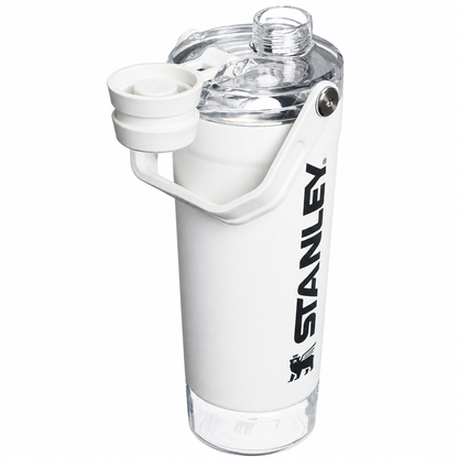 Stanley 20oz Activate Shaker Bottle – White | Perfect for Gym & Workouts