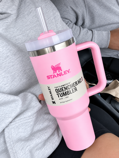 Stanley Stainless Steel Tumbler for Water Insulated Pink dusk