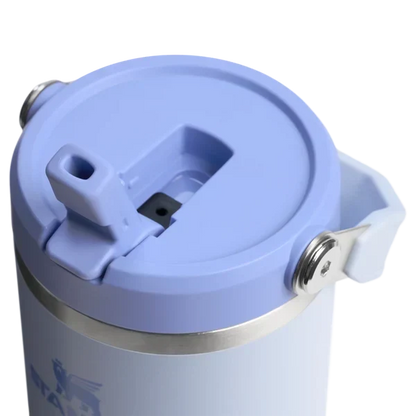 40oz Blue Stainless Steel Insulated Tumbler with Straw