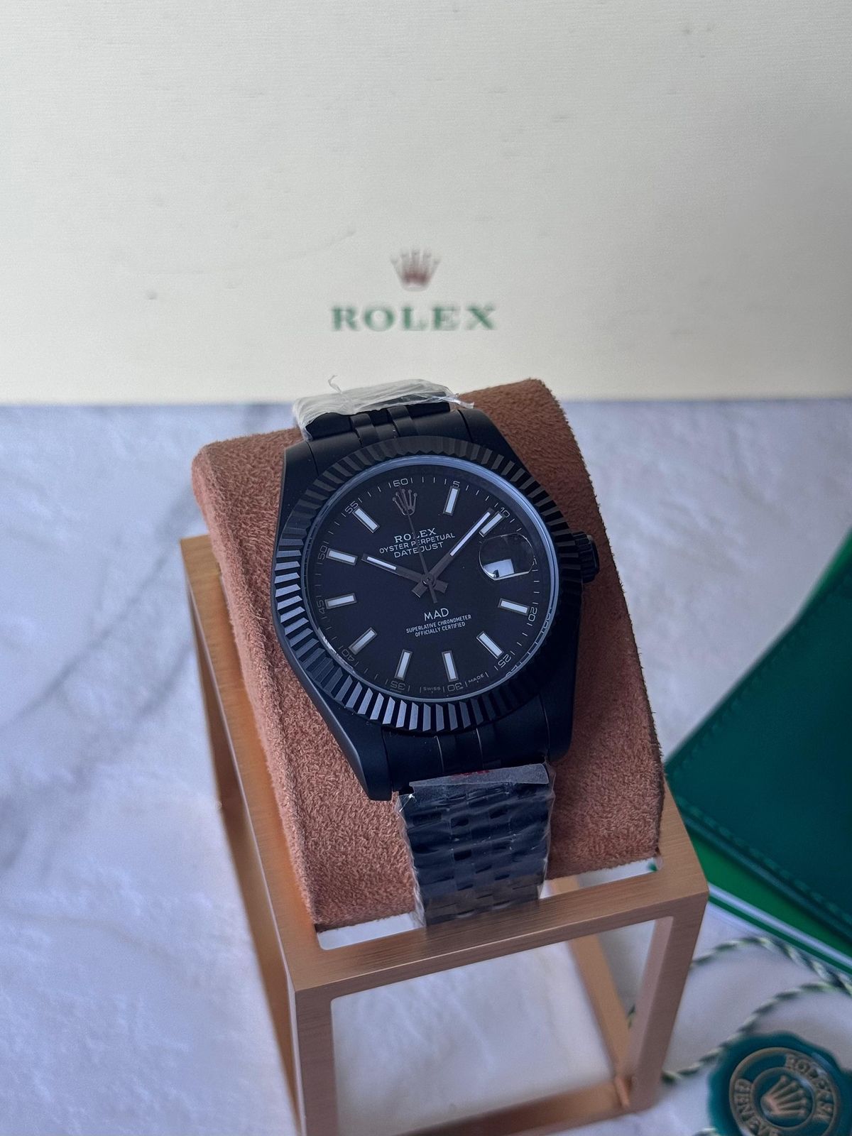 Rolex Date-Just Black