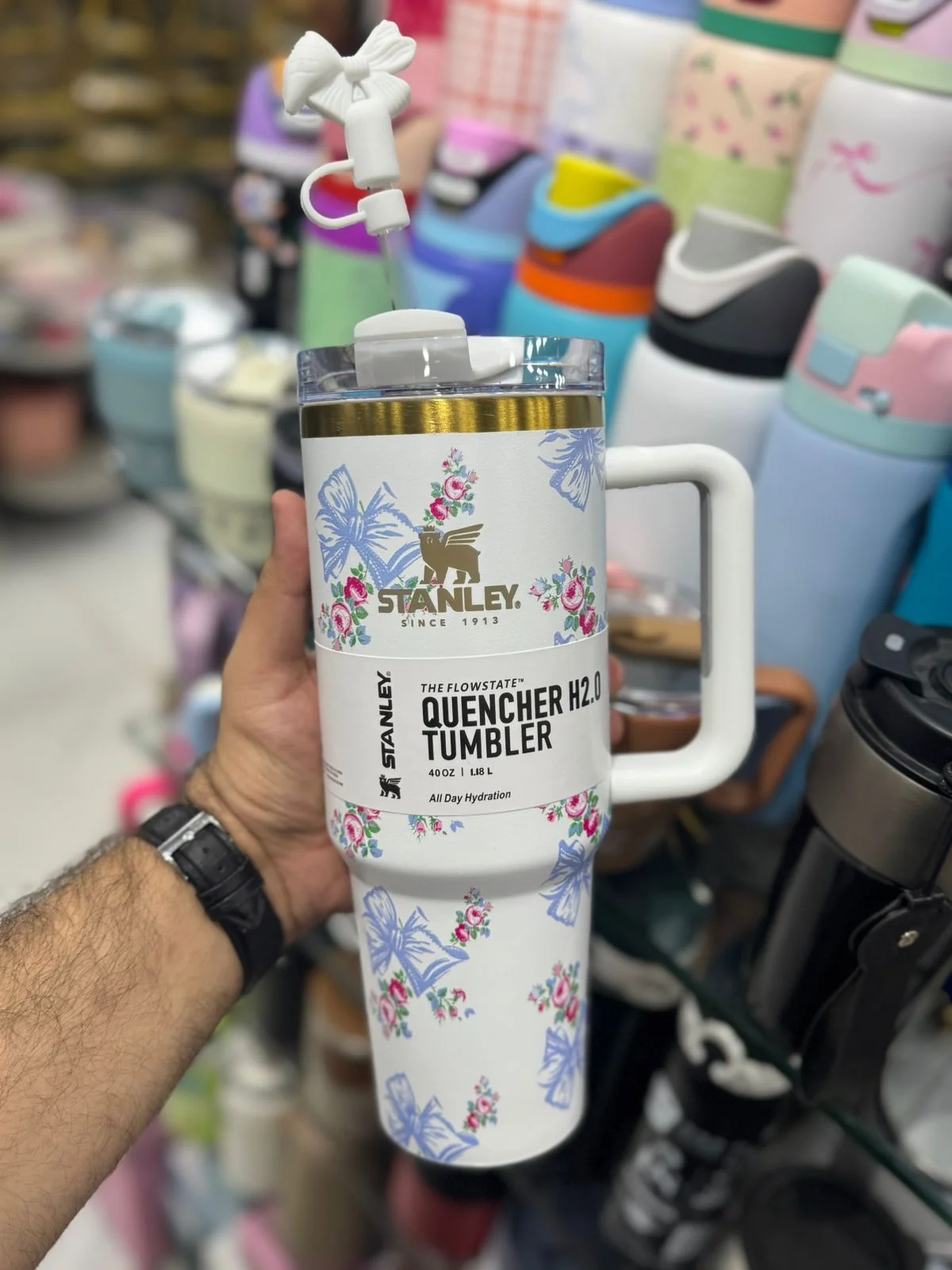 Stanley Bloom & Butterfly Insulated Tumbler – 40oz (1.18L)
