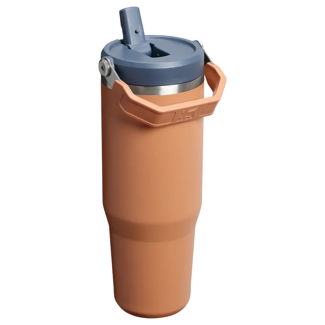 40oz Orange Stainless Steel Insulated Tumbler with Straw
